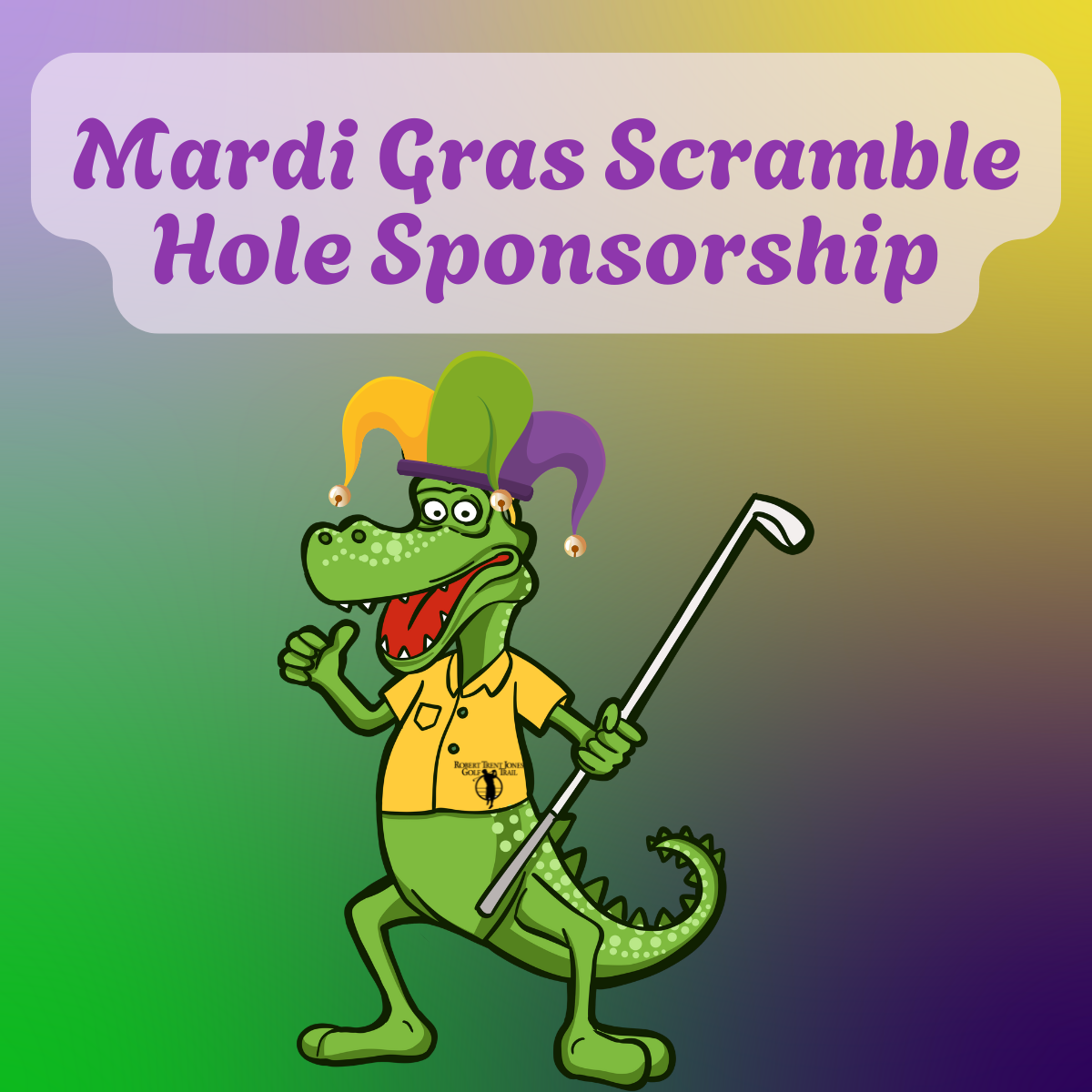 Mardi Gras Hole Sponsorship